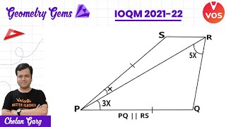 Ioqm 2021-22 Geometry Gems Q.31 Ioqm Geometry Ioqm Preparation Ioqm Exam Chetan Garg Vos