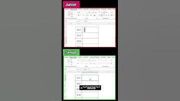 Codigo de barras no Excel  - Junior vs Senior