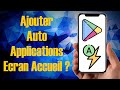 Androidsoluce ajouter automatiquement les applications  lcran daccueil de votre smartphone 