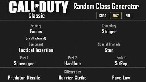 MW2 - Rundown Domination (24-10) Random Class Generator #161 [2021]