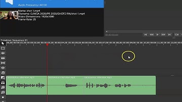 Basic Audio editing with Olive