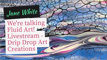 REPLAY:  Fluid Art Fun | Paint Pour, Resin, & Random Creativity! 🎥✨