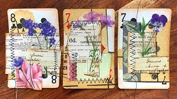 Process Video - Altered Playing Card - Technique 2