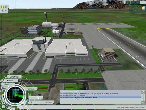 Airport Tycoon 3 PC Gameplay HD