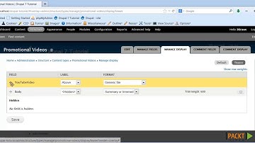 Building a Website with Drupal tutorial: Media | packtpub.com