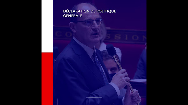 Déclaration de politique générale du Premier ministre Jean Castex | Gouvernement