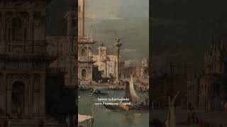 Uma lição de #pintura com #canaletto e #guardi