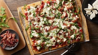 Prosciutto and Goat Cheese Pizza Recipe | Pillsbury