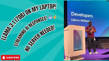 Llama 3.1 (70B) Local Model on My Laptop?! 🤯 Streaming Responses with Semantic Kernel!