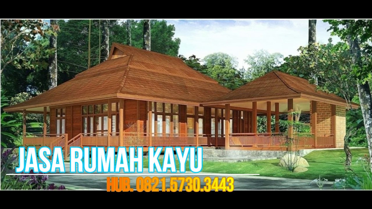  Rumah  Limasan Rumah  Kayu Woloan Rumah  Papan  Minimalis  