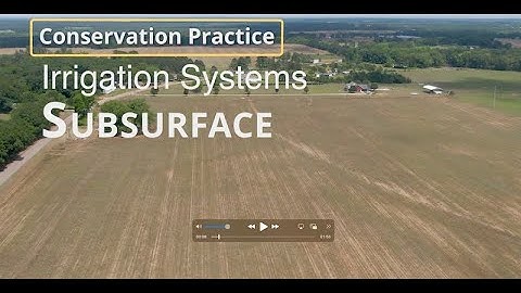 Subsurface Irrigation