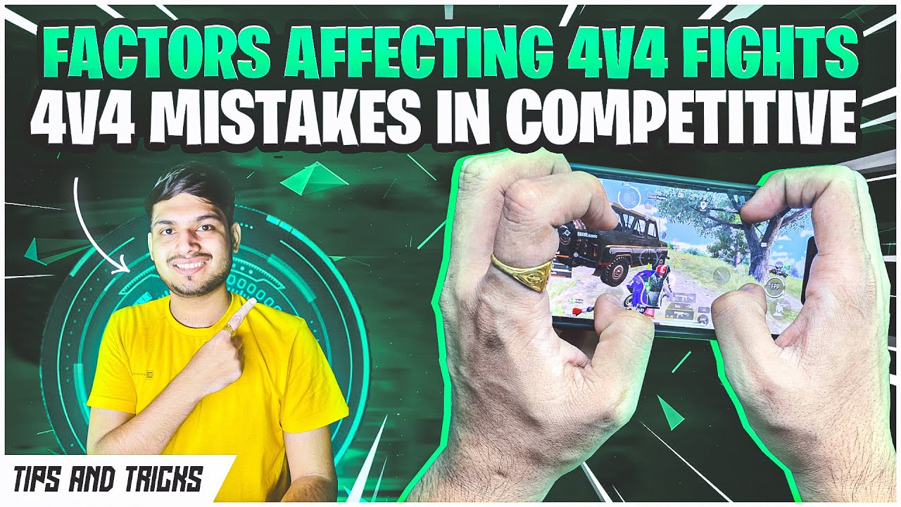 Don’t Do These Mistakes In 4v4 Fights || BGMI Competitive - Tips & Tricks ft celtz, Brawl || TGA