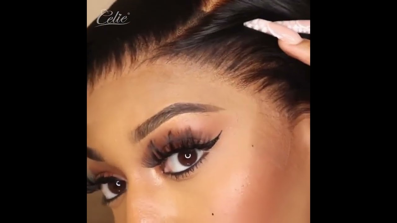 Invisible HD Lace Wig For Nice Body Wave Style🌺Lace Is Very Thin& Clean✨Natural Hair Look