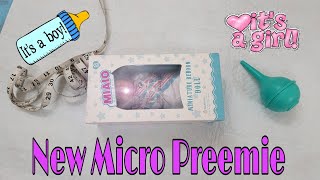 Birth of Micro Preemie Silicone Baby.. Boy or Girl?Box Opening Amazon Doll| nlovewithreborns2011