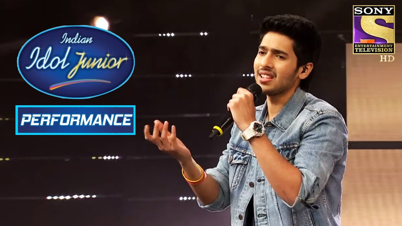 Armaan Maliks Melodious Performance On Diwana Hua Badal  Indian Idol Junior 2