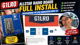 G1LRO Allstar Radio Board - Full Install