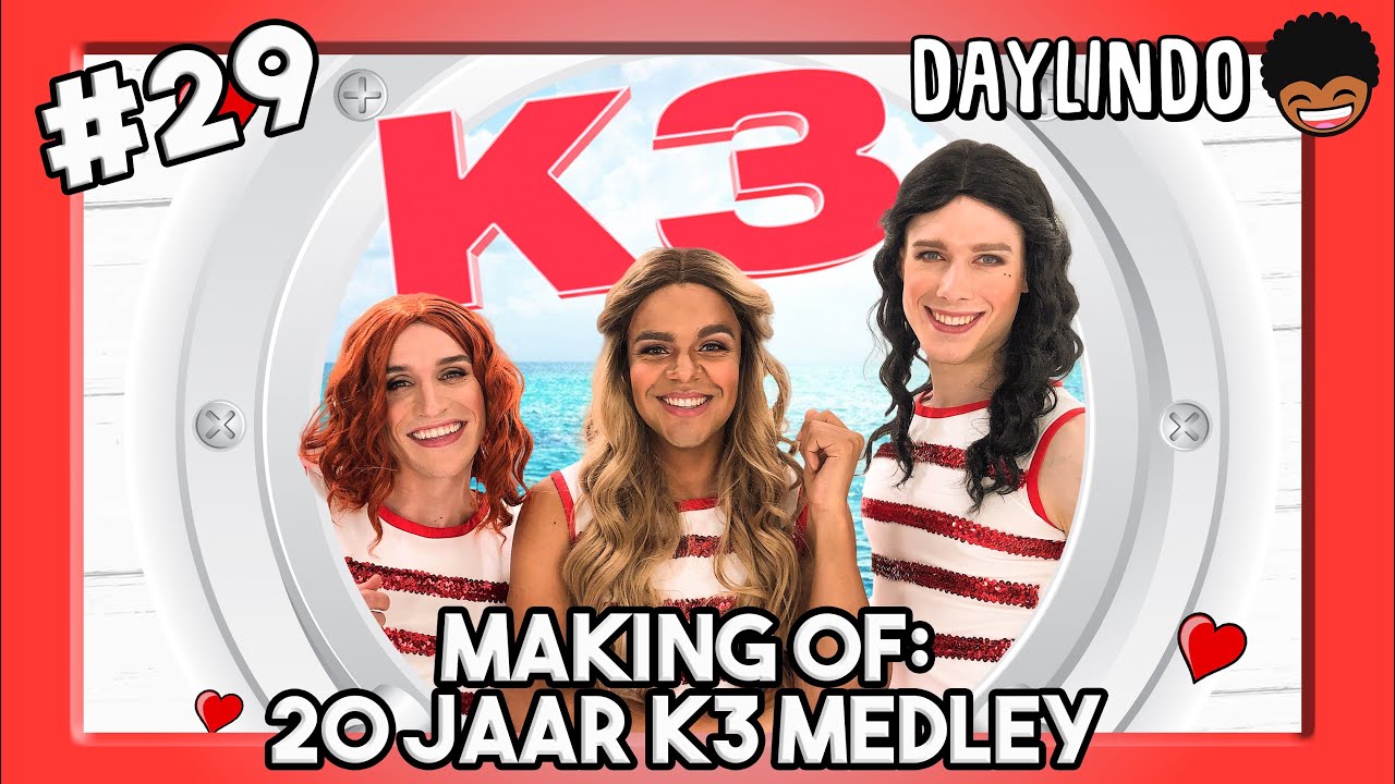 MAKING OF: 20 JAAR K3 MEDLEY 🎈🌈