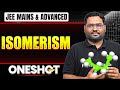 ISOMERISM in 1 Shot: All Concepts & PYQs Covered | JEE Main & Advanced