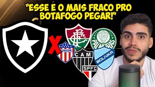 VEJA OS POSSIVEIS ADVERSARIOS DO BOTAFOGO NAS OITAVAS DE FINAL DA LIBERTADORES DA AMERICA