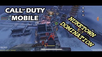 COD MOBILE MULTIPLAYER GAMEPLAY NUKETOWN DOMINATION
