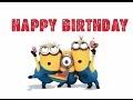 Minions happy birt.ay song  funny minions birt.ay song