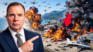 Ukraine Unleashed Massive Drone Strikes on Russian Bases — Then Explosions Lit Up the Night Sky
