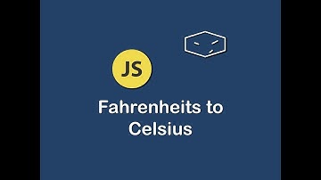 fahrenheits to celsius in javascript