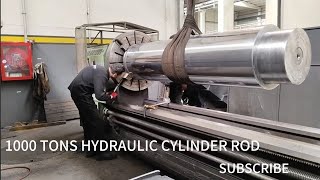 1000TON HYDRAULIC CYLINDER ROD DIAMETER600#youtube#keşfet#like#hydraulicpress#shortvideo#torna#viral