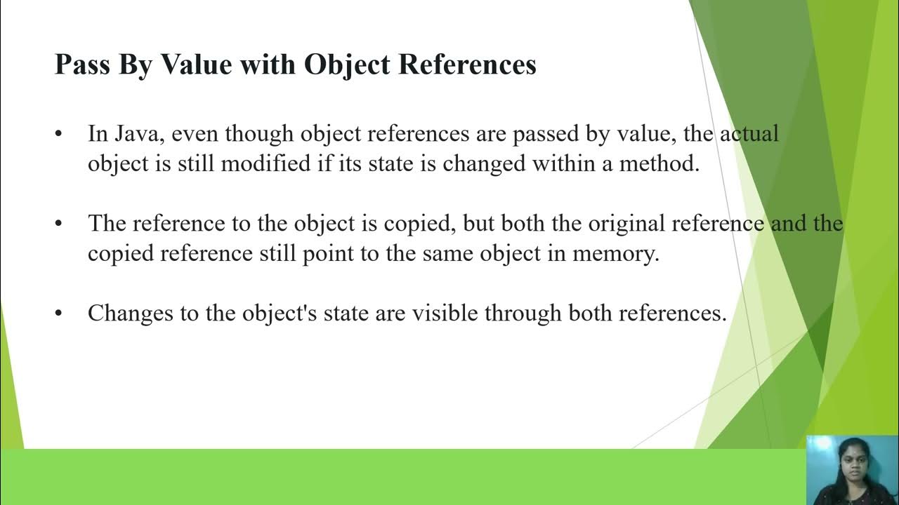 Argument Passing For Methods And Objects In JAVA - YouTube
