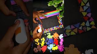 Easy And Beautiful Photo Frame Making Out Of Waste