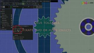 Algodoo - Tutorial - Gears and collision groups