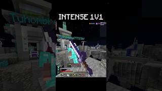INTENSE SKYWARS 1V1 #shorts #minecraft #skywars #hive #bedwars