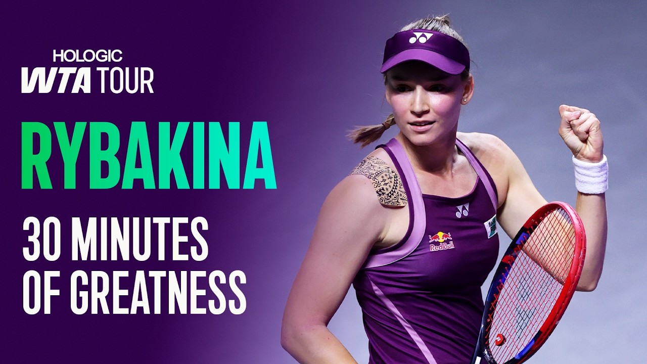 EPIC Elena Rybakina Shots from the 2025 WTA Season! 🤯