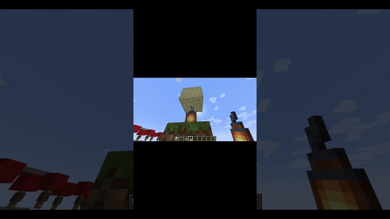 Minecraft viral hack | Sand in air #minecraft#Short#shorts