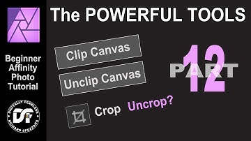 Clip Unclip and Crop The Powerful Tools Beginner affinity Photo Tutorial