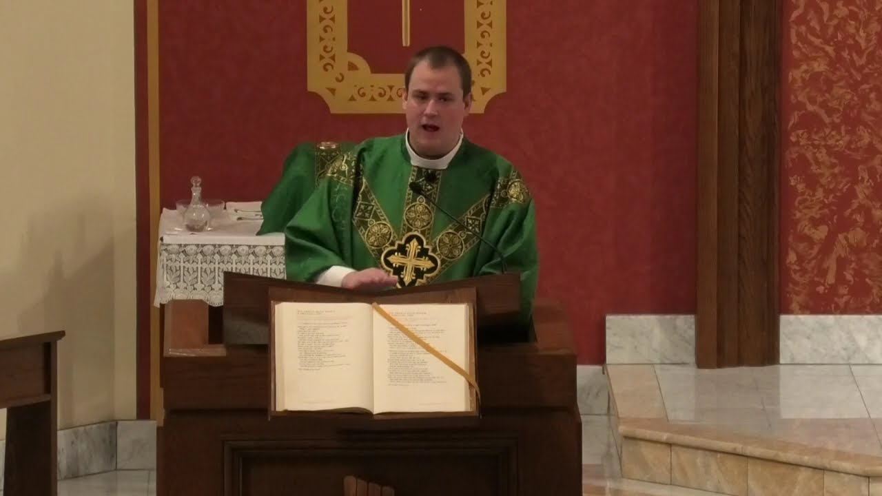 Homily,Twenty-sixth Sunday in Ordinary Time - Fr. Meinert