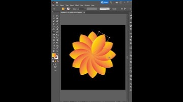 create amazing flower in adobe illustrator #short #shorts #illustrator