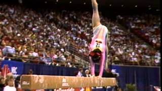 Zhang Xia - Balance Beam - 1991 McDonald's American Cup