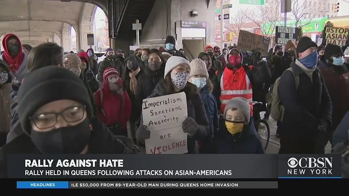 Rally Held In Queens Following Attacks On Asian Americans