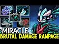 MIRACLE [Outworld Devourer] Brutal Damage Rampage Gameplay 7.22 Dota 2