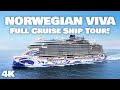 Norwegian viva 2024 full cruise ship tour