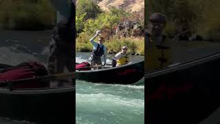 Whitehorse Rapids on the Deschutes in 17x60 Willie Boat