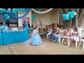 5to Cumpleaños de Sheril Cristina Montes. motivo princesa Frozen. cancion Libre soy