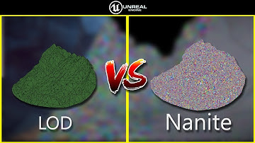 Unreal Engine 5.6, Nanite VS LODs Performances.