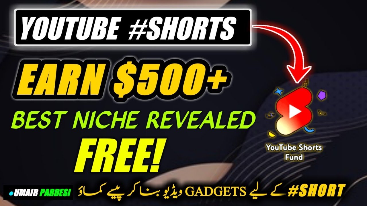 YouTube Short Niche Umair Pardesi 