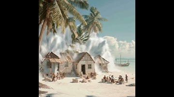 #shorts  Tsunami Caught On Camera🔥#viral  #shorts  monetization #epicmoments  #extremeweather