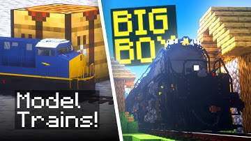 Minecraft, but there are TRAINS!
