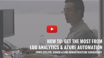 Maximizing Log Analytics and Azure Automation Demo