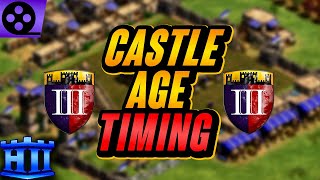 What To Do Depending On Who Hits Castle Age First | AoE2