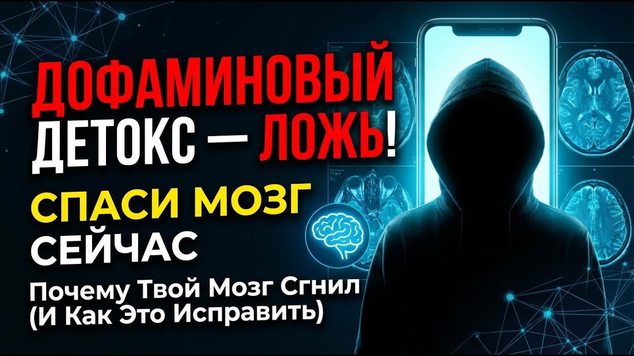 Дофаминовый Детокс — ЛОЖЬ для Слабаков. Почему Твой Мозг Сгнил (И Как Это Исправить)